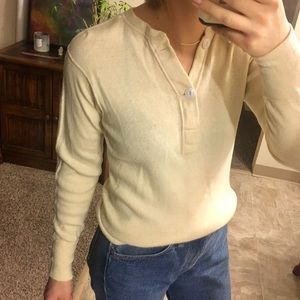 URBAN OUTFITTERS Vintage overdyed Henley shirt